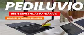 Alfombras Pediluvio y sanitizantes